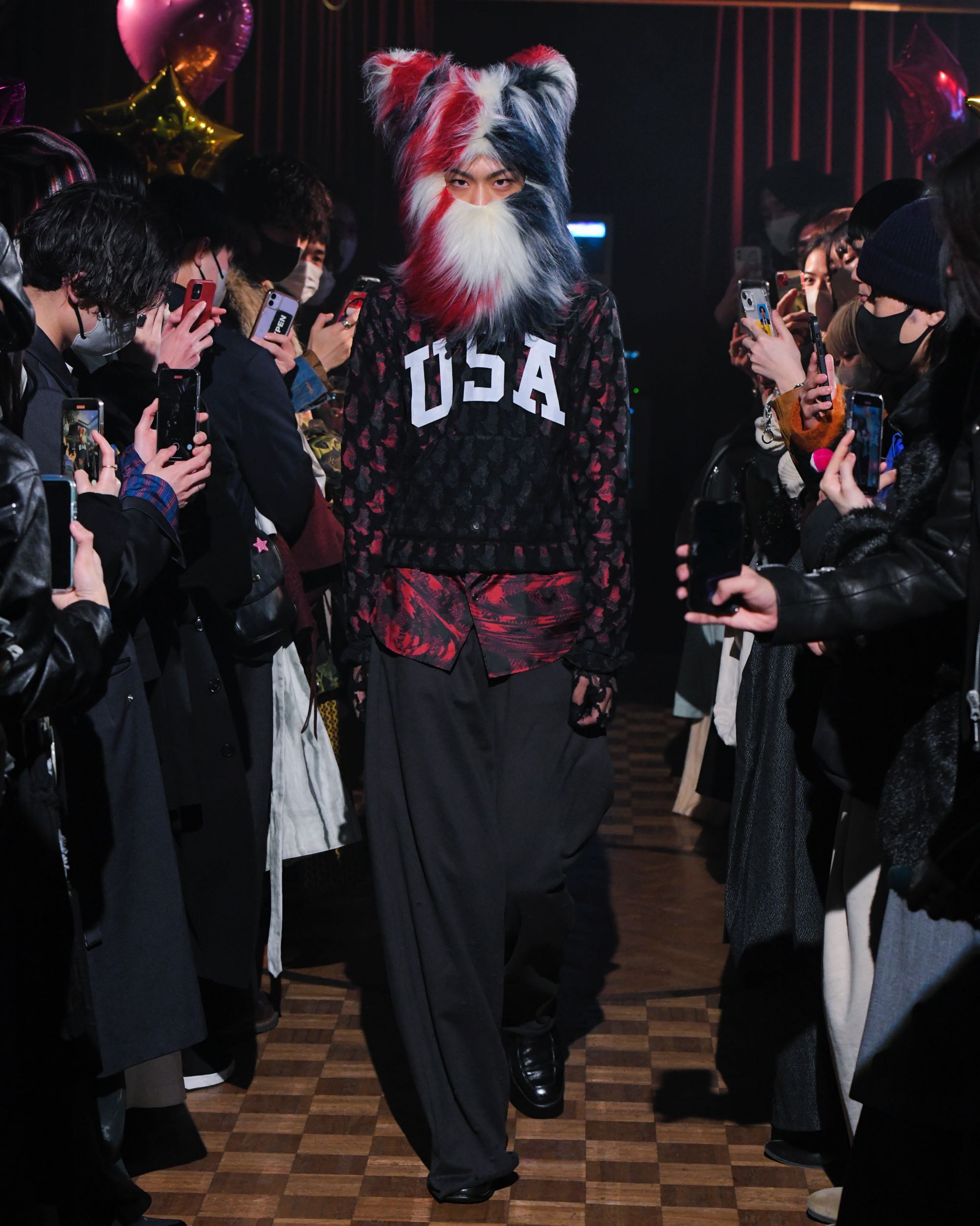 MASU(エムエーエスユー)のANGEL LACE HOODIE BLACKの通販｜PALETTE art