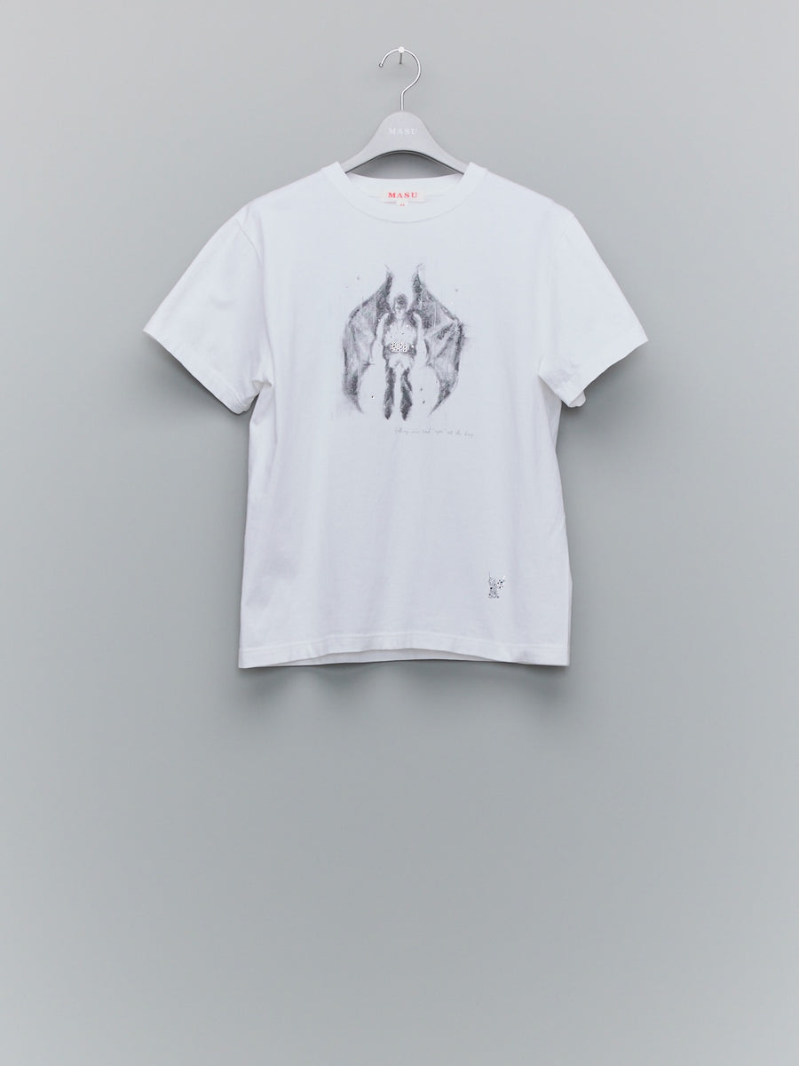 MASU  CAKE BAG T-SHIRT(WHITE)