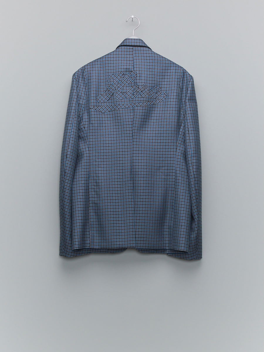 MASU  VARSITY TAILORED JACKET(BLUE)