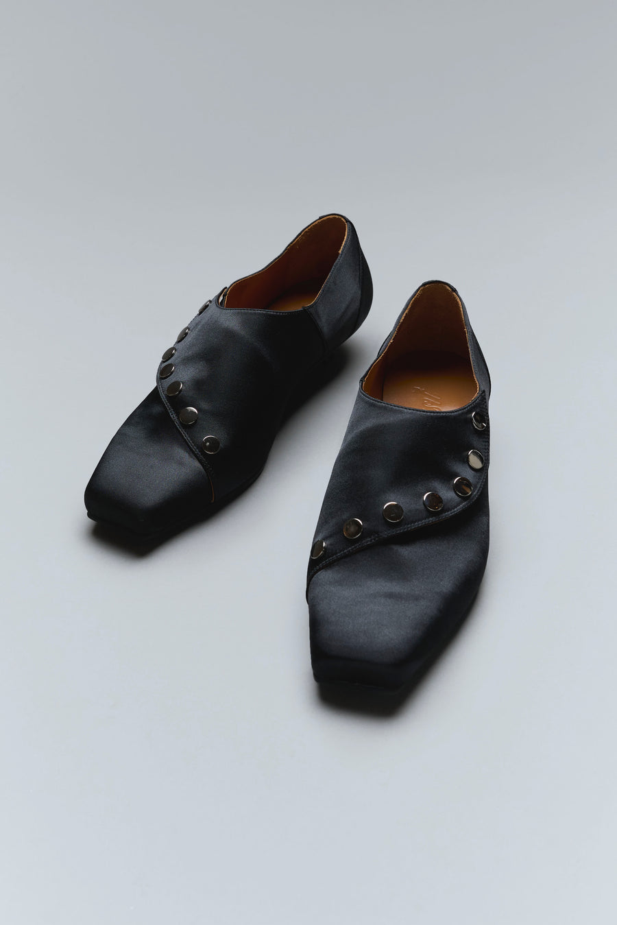 MASU  SATIN BAT SHOES(BLACK)