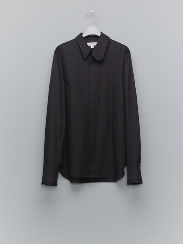 MASU  FRILL DRESS SHIRT(BLACK)