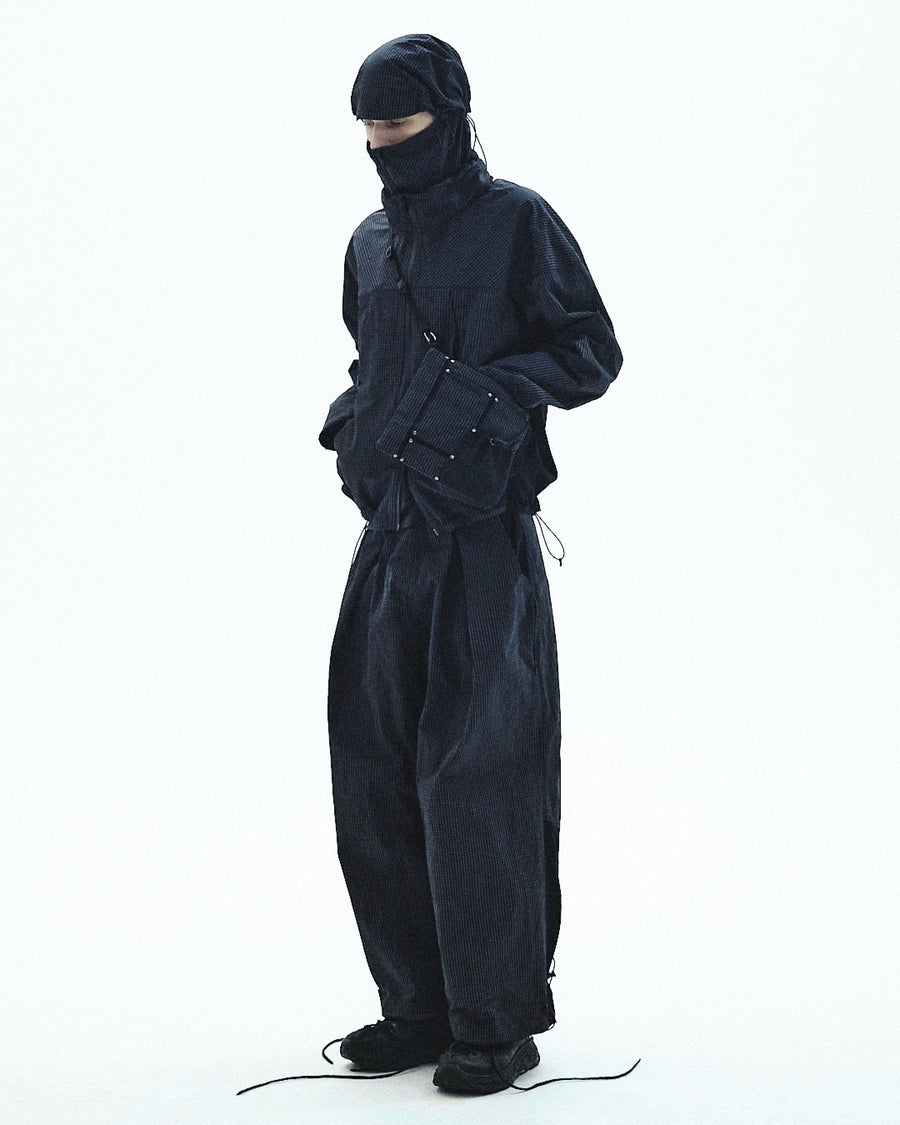 ジャケット・アウター PASTOR NOVA CONFUSE BALACLAVA JACKET PASTOR NOVA(パストルノヴァ)のCONFUSE BALACLAVA JACKET BLACKの通販