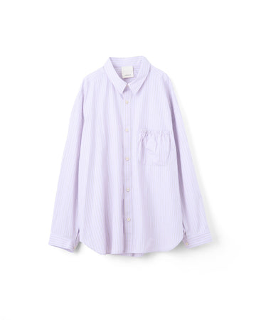 refomed  WRIST PATCH WIDE SHIRT