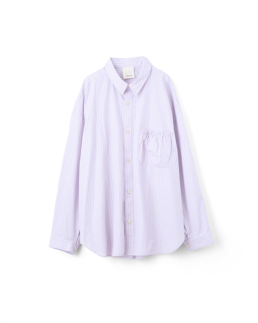 refomed  WRIST PATCH WIDE SHIRT