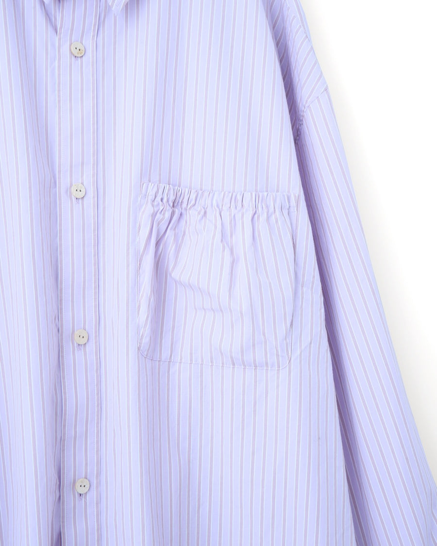 refomed  WRIST PATCH WIDE SHIRT