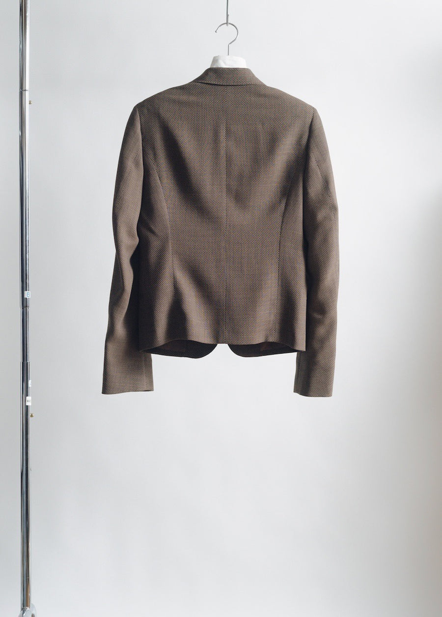 SOSHIOTSUKI  WOOL SERGE SLIM FIT JACKET