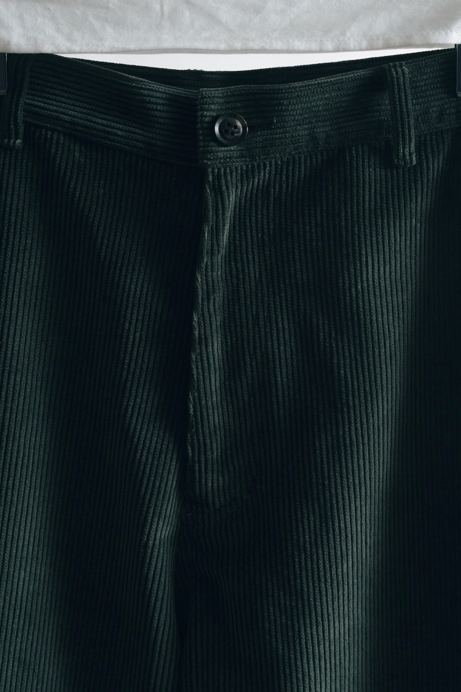 SOSHIOTSUKI  DOUBLE BELTLOOP CORDUROY PANTS(GREEN)