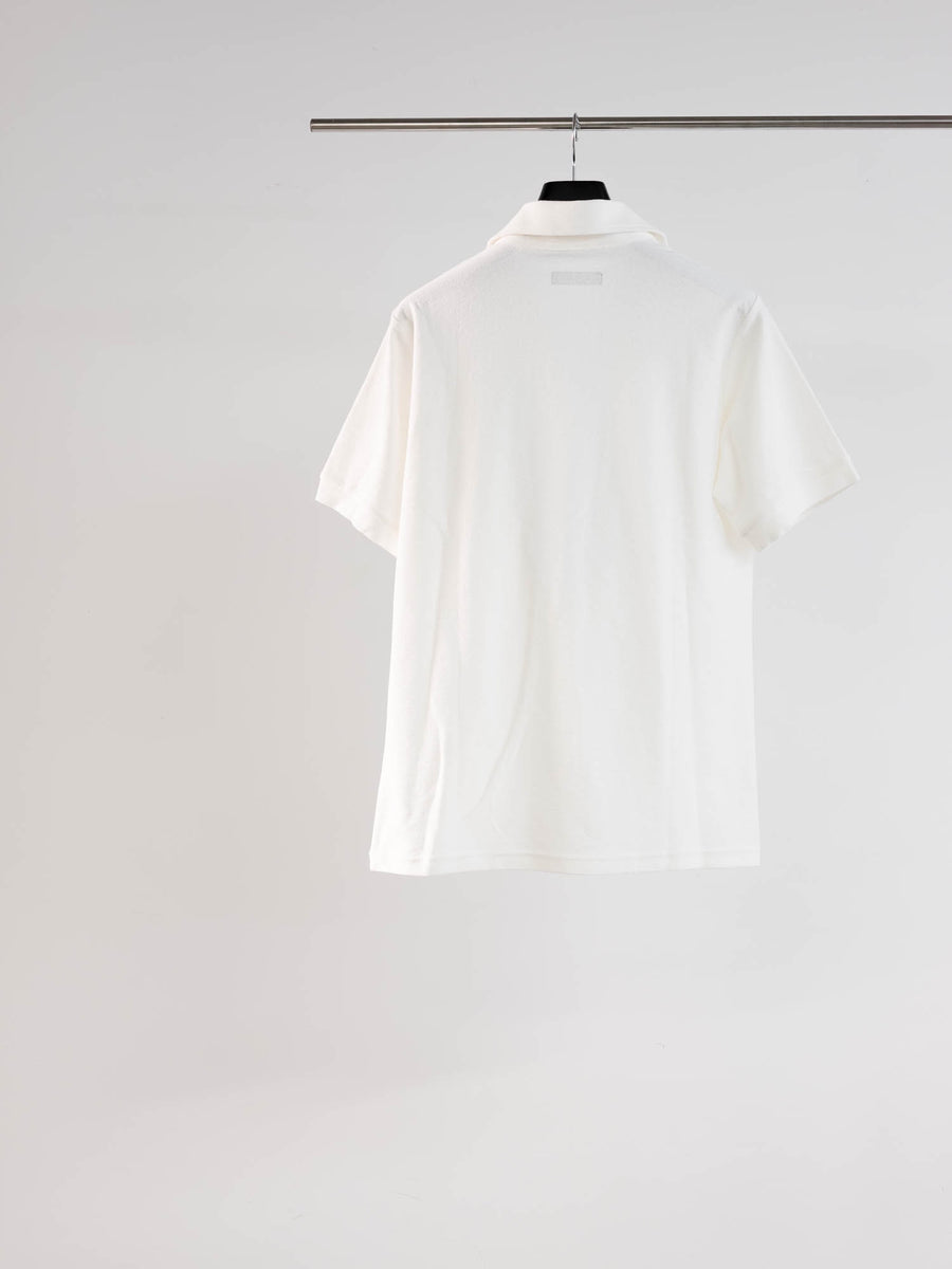 SOSHIOTSUKI  DRY COTTON SKIPPER SHIRT(WHITE)