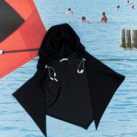 kotohayokozawa(コトハヨコザワ)のCORDON HOODED SCARF BLACKの通販