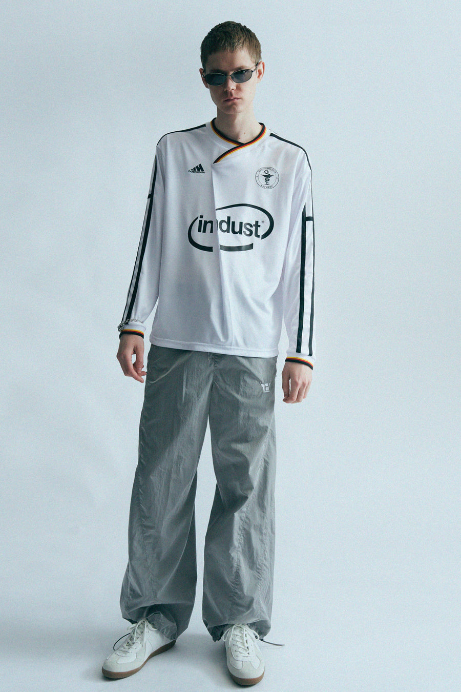 YUKI HASHIMOTO  Y NECK FOOTBALL SHIRTS