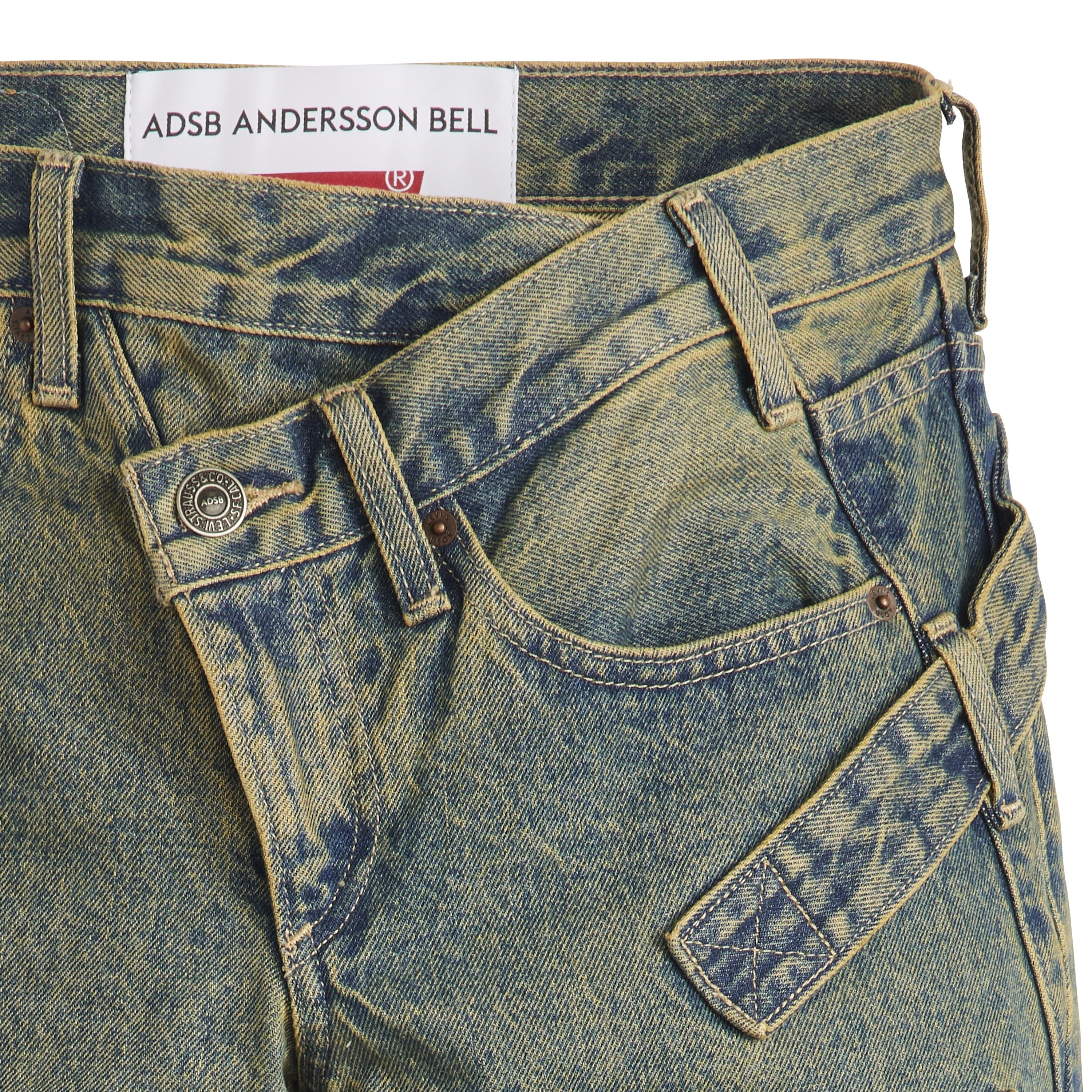 ANDERSSON BELL(アンダースンベル)のLEVIS X ADSB OVERLAY JEANの通販