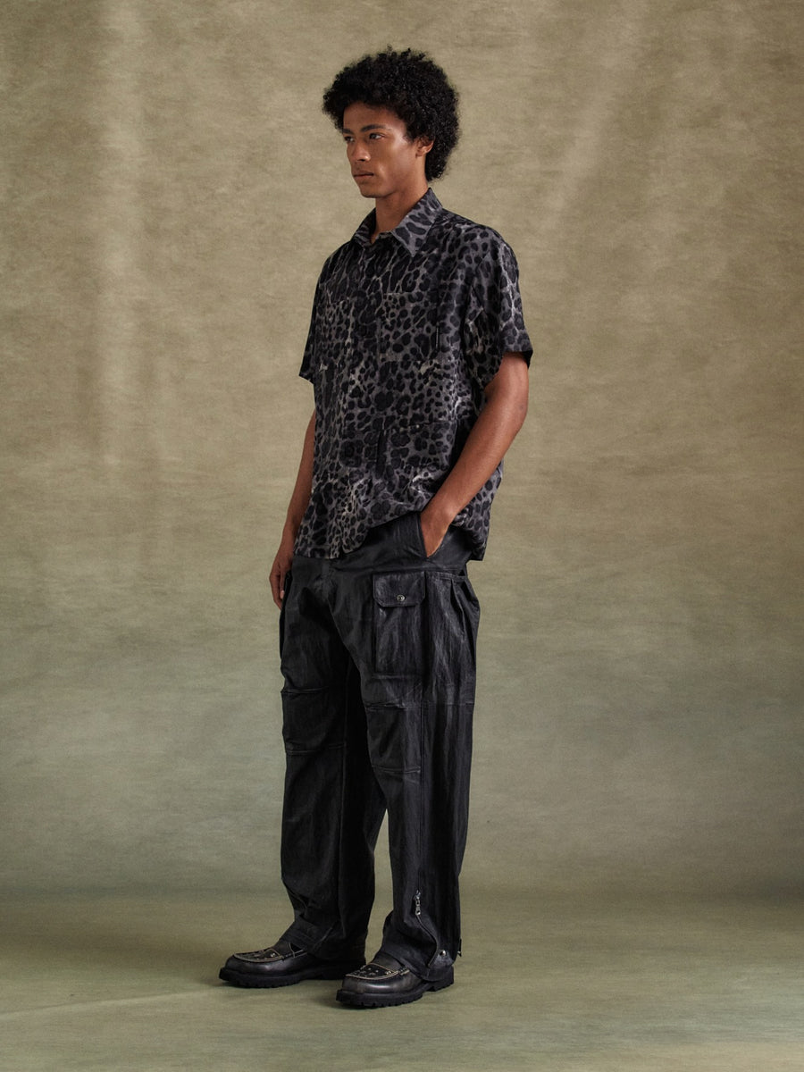 ANDERSSON BELL  SOLINA COATED CARGO PANTS