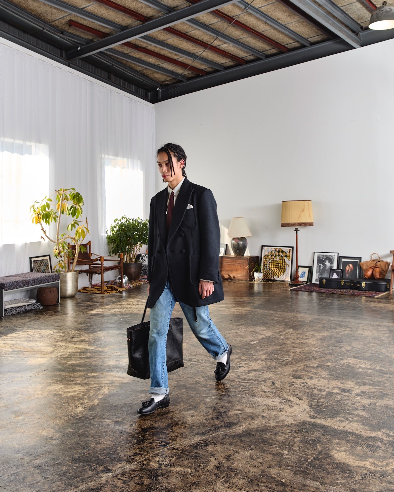 SUGARHILL(シュガーヒル)のFADED MODERN DENIM PANTS STRAIGHT CUTの