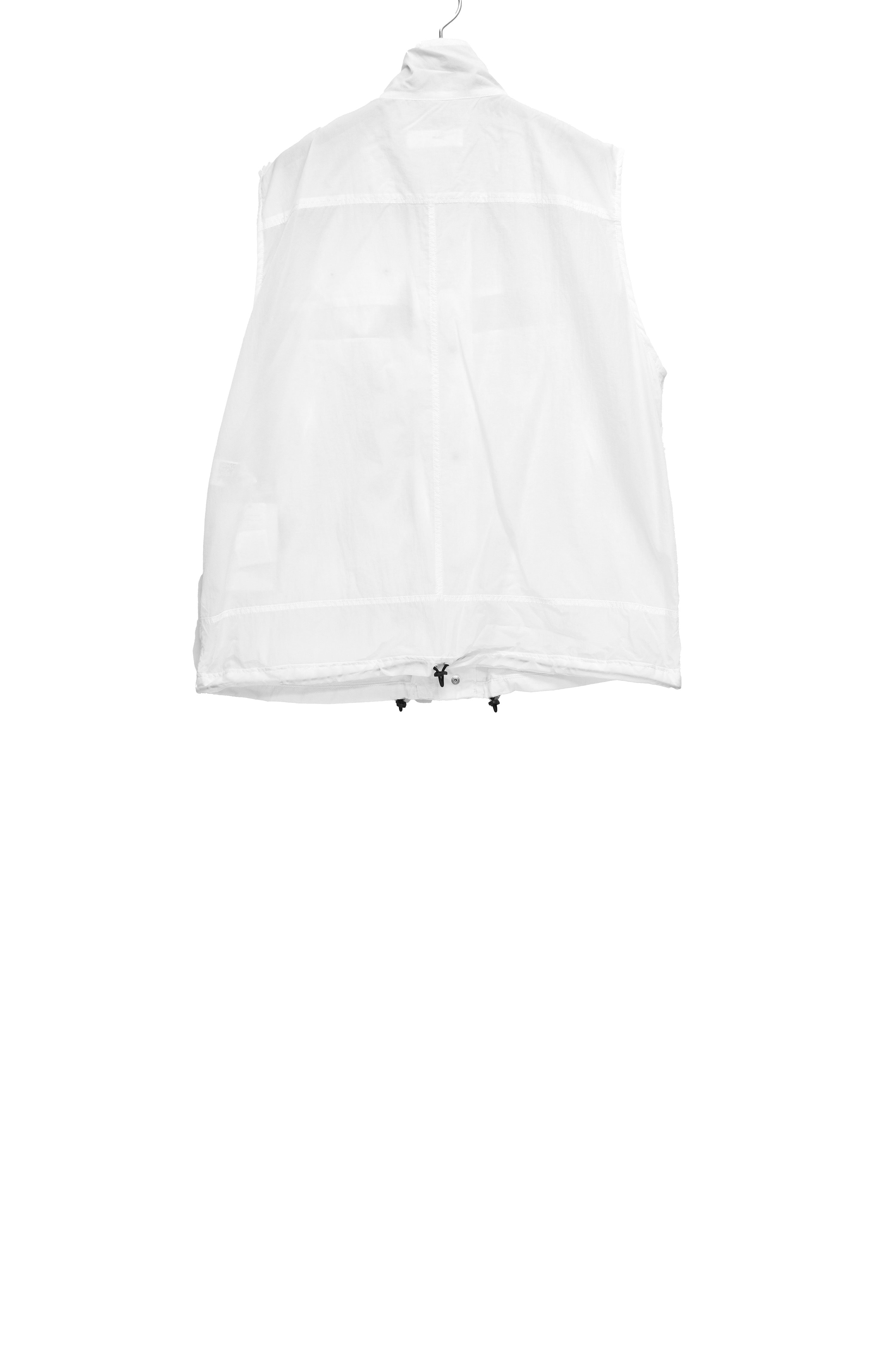 TOGA VIRILIS(トーガ ビリリース)のRipstop vest WHITEの通販｜PALETTE