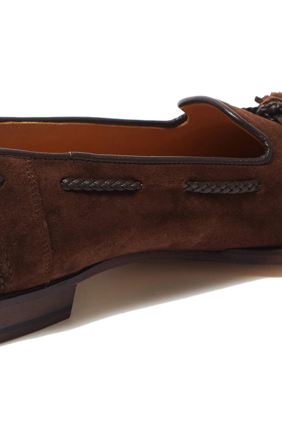SUGARHILL  SUEDE LOAFER “COUPE”(BROWN SUEDE)