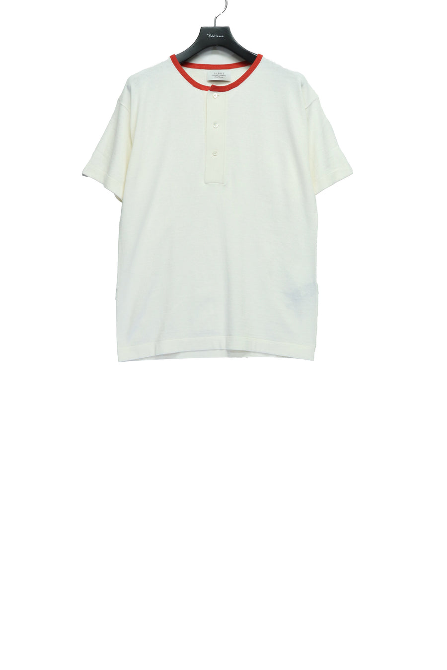 LEH  Henry Neck T-SH(WHITE)