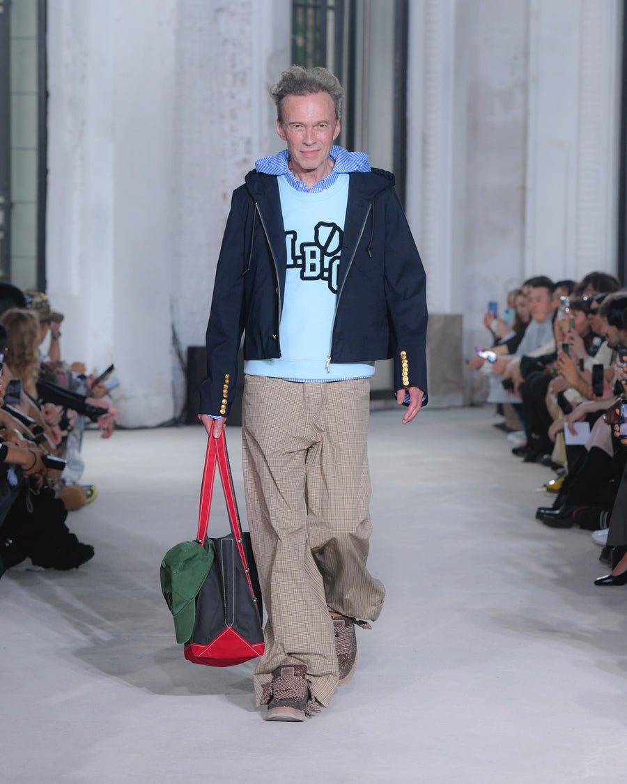 MASU(エムエーエスユー)のHOODED B.D. SHIRT BLUEの通販