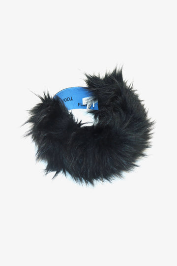 TOGA VIRILIS  Fur headband(BLACK)
