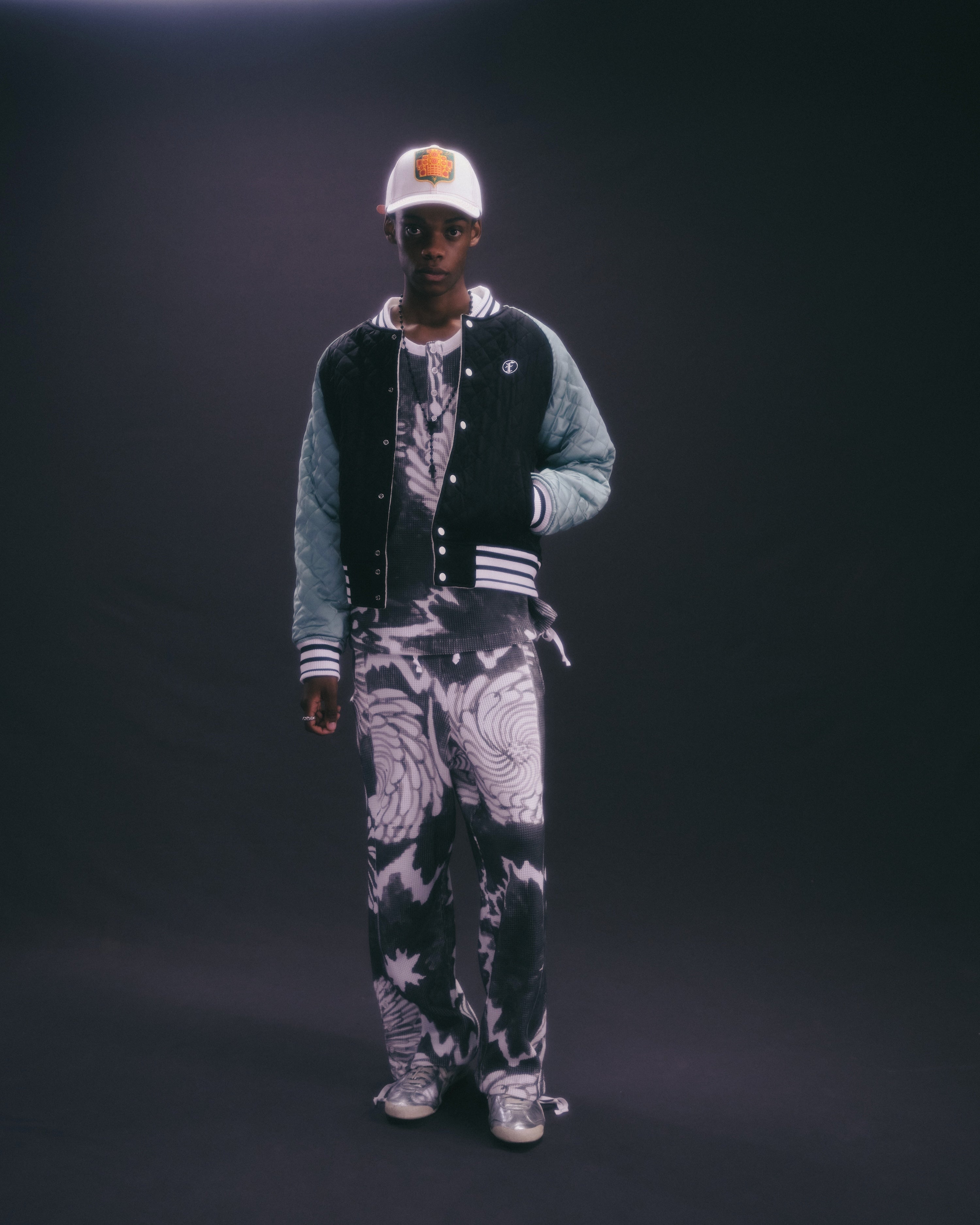Faf Front FAF(エフエーエフ)のSTADIUM JACKET WHITEの通販|PALETTE art aliveのオンラインショップ ...