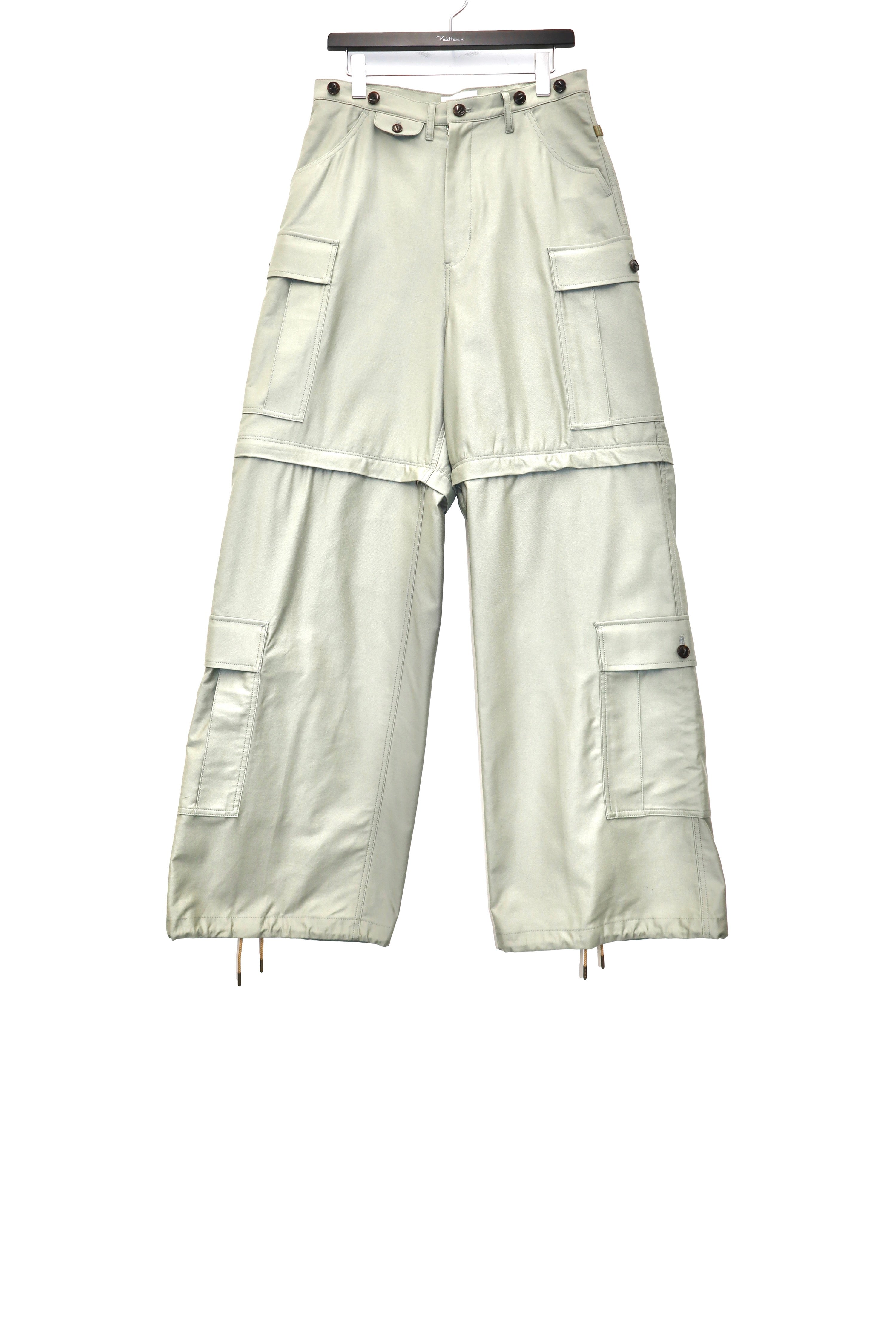 SUGARHILL(シュガーヒル)のZIP CARGO TROUSERS KHAKIの通販｜PALETTE