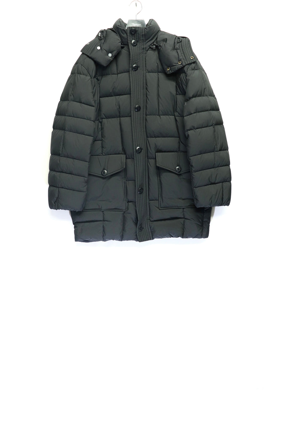 KENZO  KENZO WEAVE MID-LENGTH WINTER PARKA