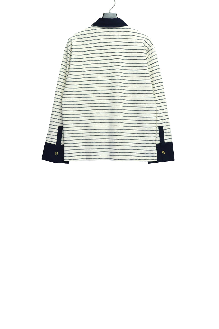 GANNI  Single Piquet Jersey Polo