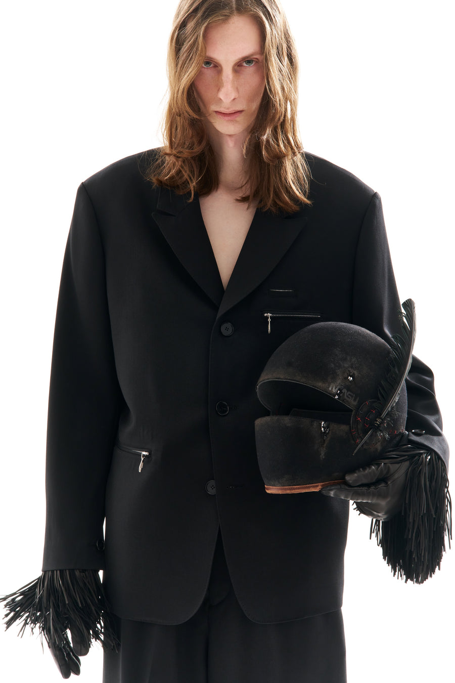 【132,000円】MASU テーラードジャケット　サイズ46 MASU(エムエーエスユー)のORIGIN TAILORED JACKET BLACKの通販