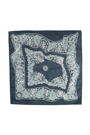 SUGARHILL  2025ss STAGGER BANDANA(NAVY)