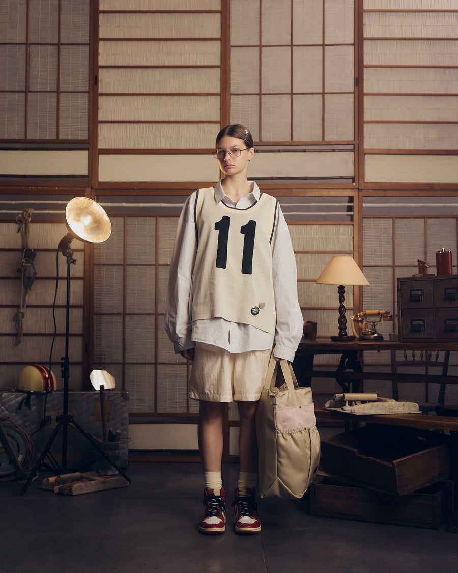 refomed(リフォメッド)のWRIST PATCH WIDE SHIRT 