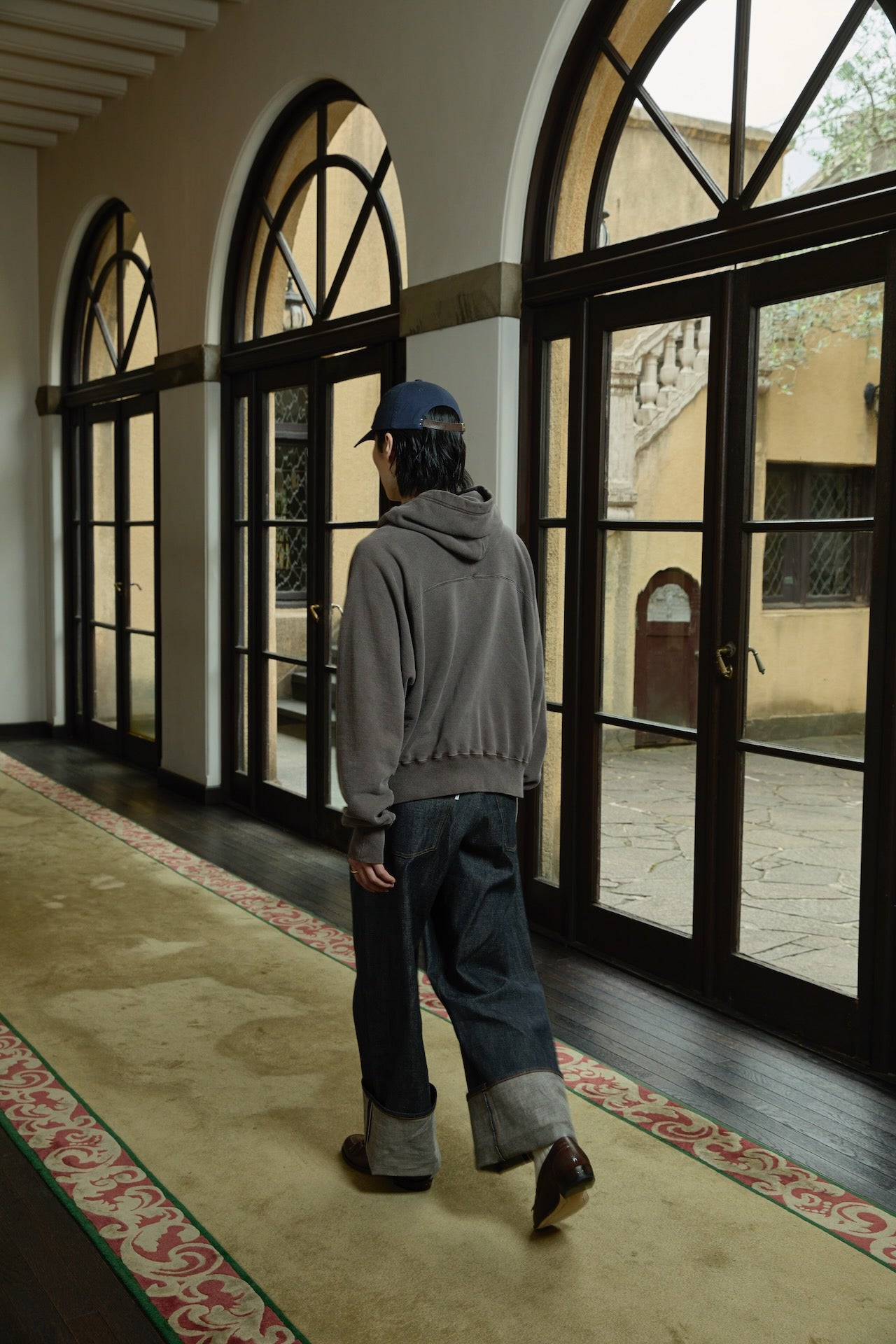 SUGARHILL(シュガーヒル)のPIGMENT DYE HOODIE DARK PURPLEの通販
