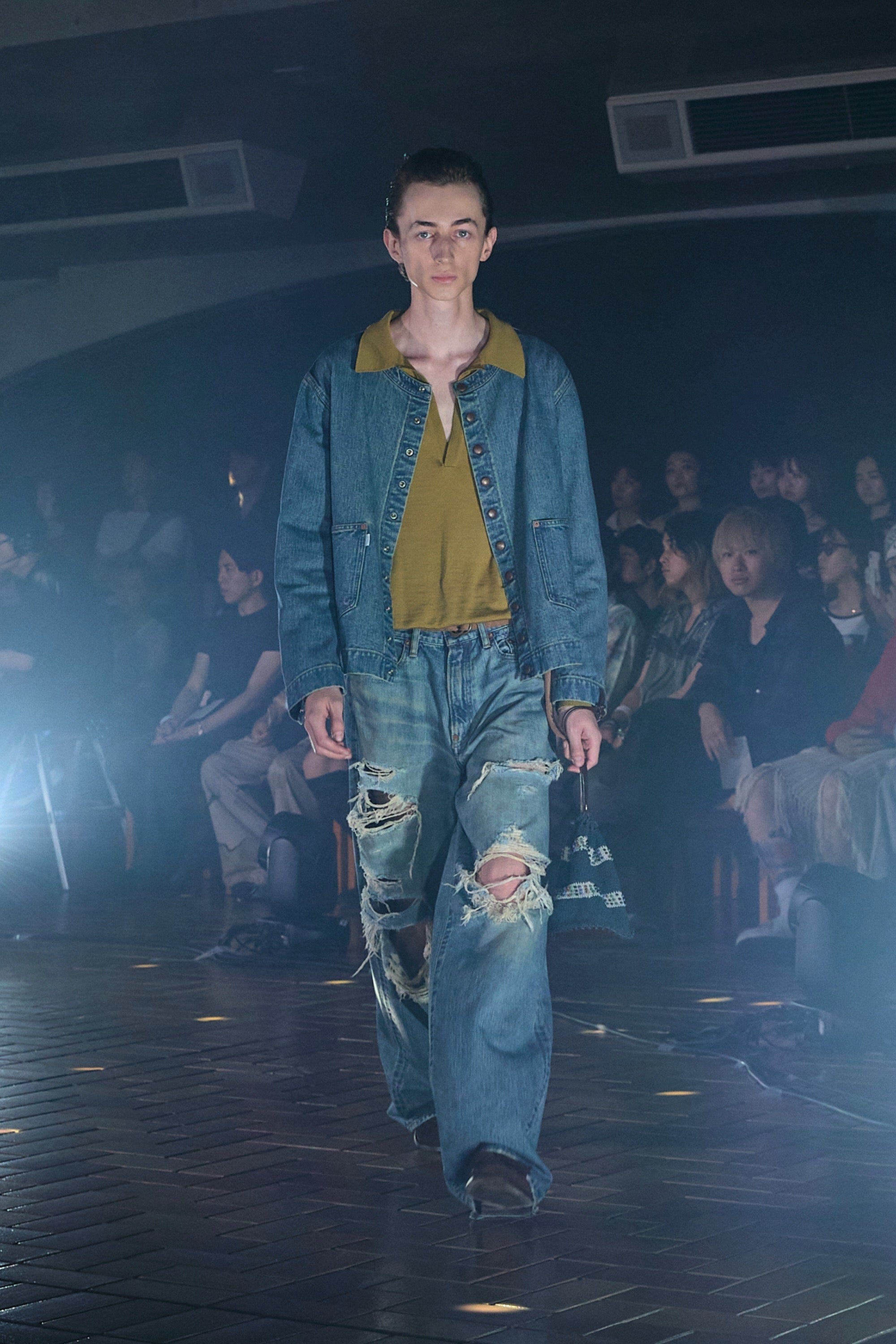SUGARHILL(シュガーヒル)のFADED BUTTON DENIM JACKET FADED INDIGOの
