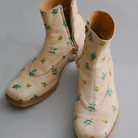 Masu's Ballet Boots Flower Hand Paint mail order | Palette Art 