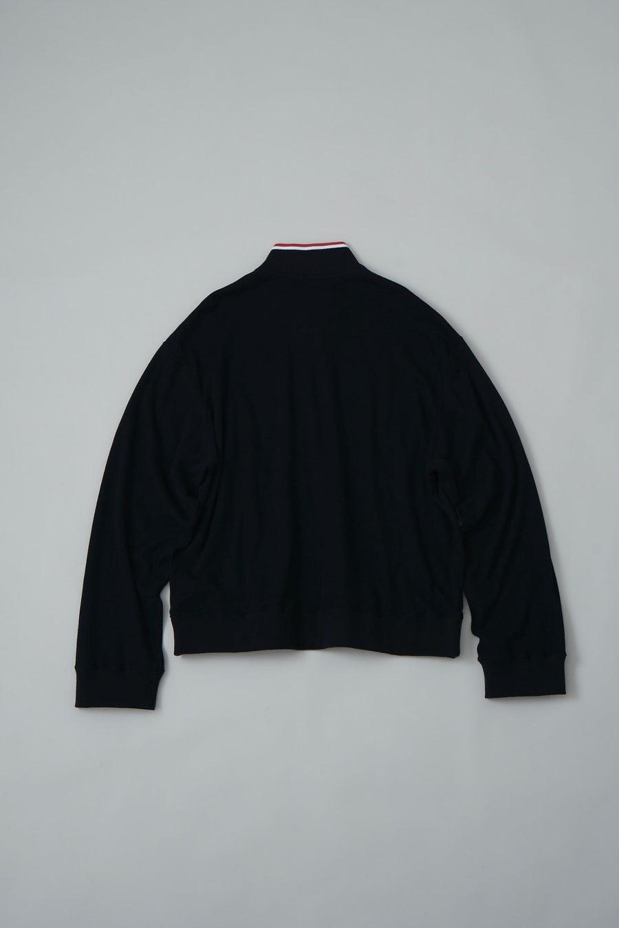 soe  Half Zip Knit Jersey(BLACK)