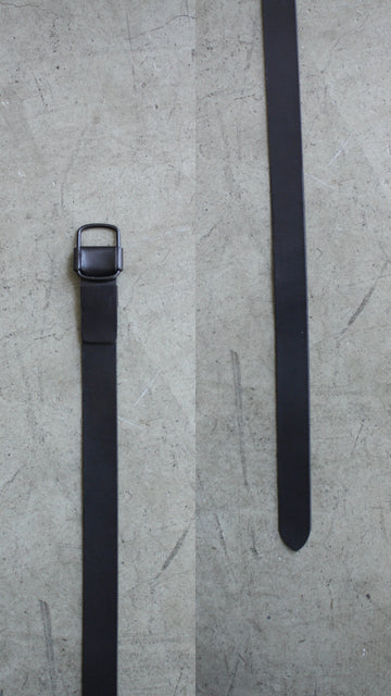 soe  Leather Belt(BLACK)