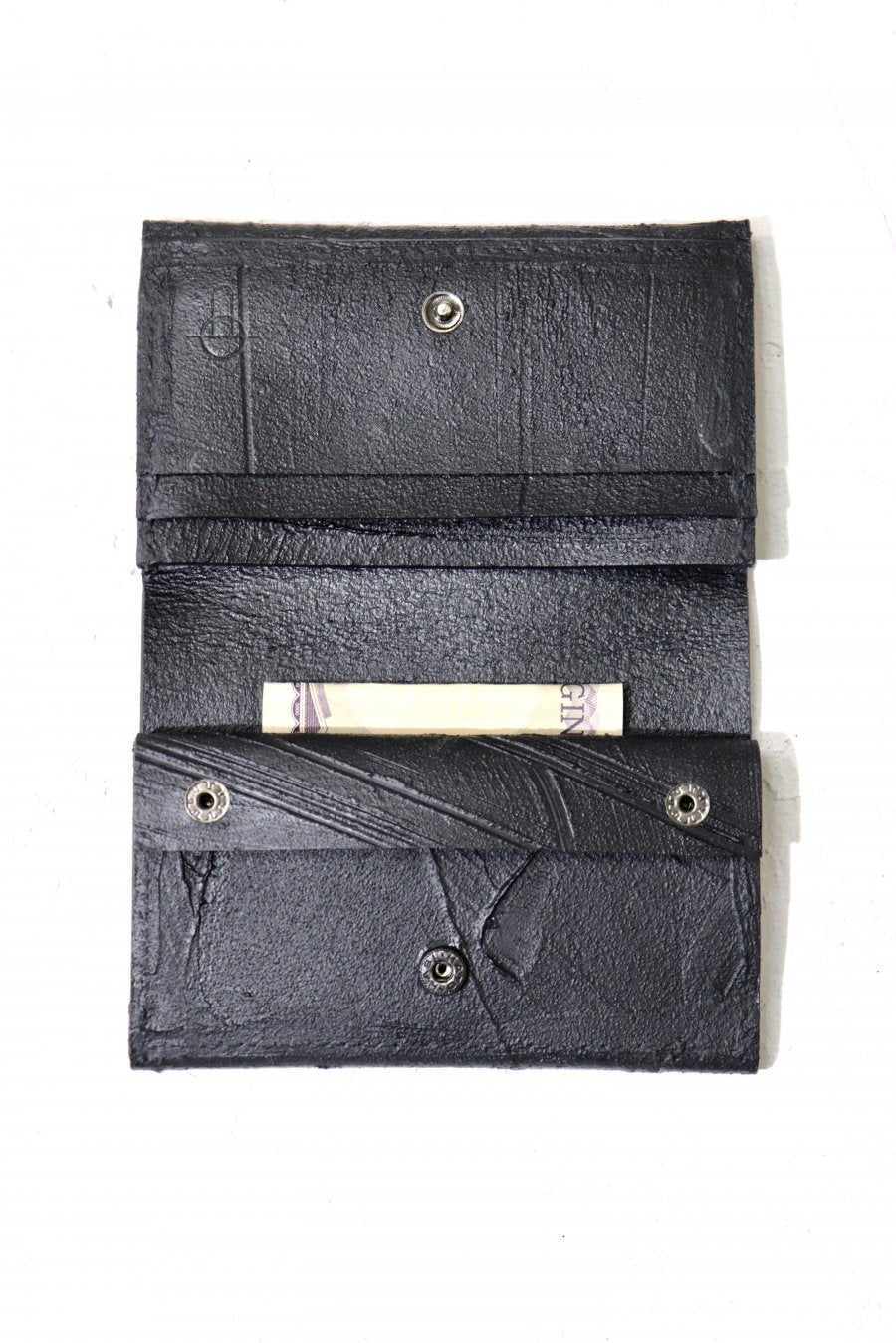 KAGARI YUSUKE  黒壁 二つ折り財布(mw-13)