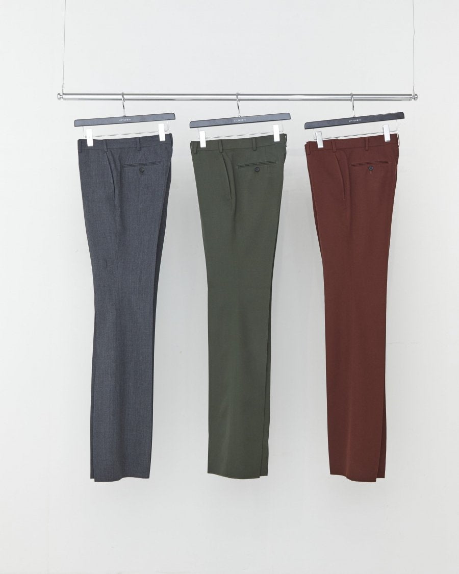 LITTLEBIG  Twill Flare Trousers（BROWN）