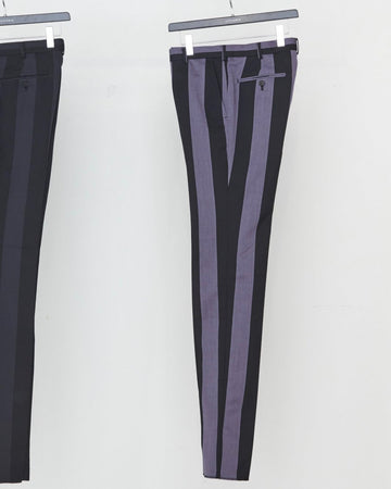 【20%OFF】LITTLEBIG  Stripe Slim Trousers（ Purple Stripe ）