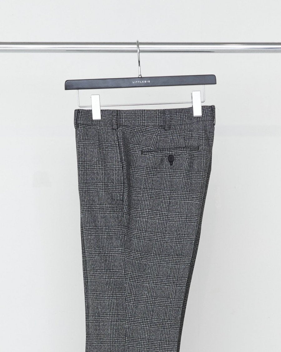 LITTLEBIG  Glen-Check Flare Trousers