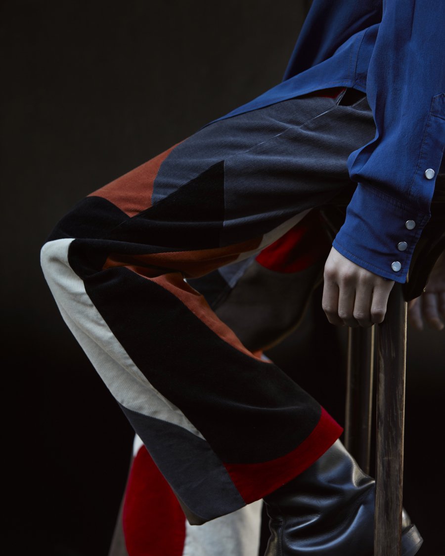 MASU × palette art alive C.L JEANS サイズ46 MASU(エムエーエスユー)のC.L JEANS(デニムパンツ)の通販｜PALETTE art