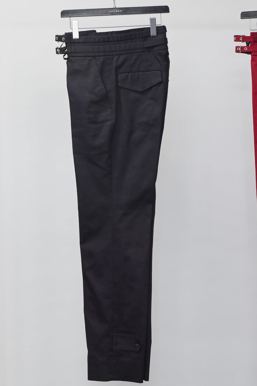 LITTLEBIG  Cotton Gurkha Trousers（Black）