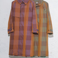 SUGARHILL(シュガーヒル )のPLAID BALMACAAN COAT-KHAKIの通販