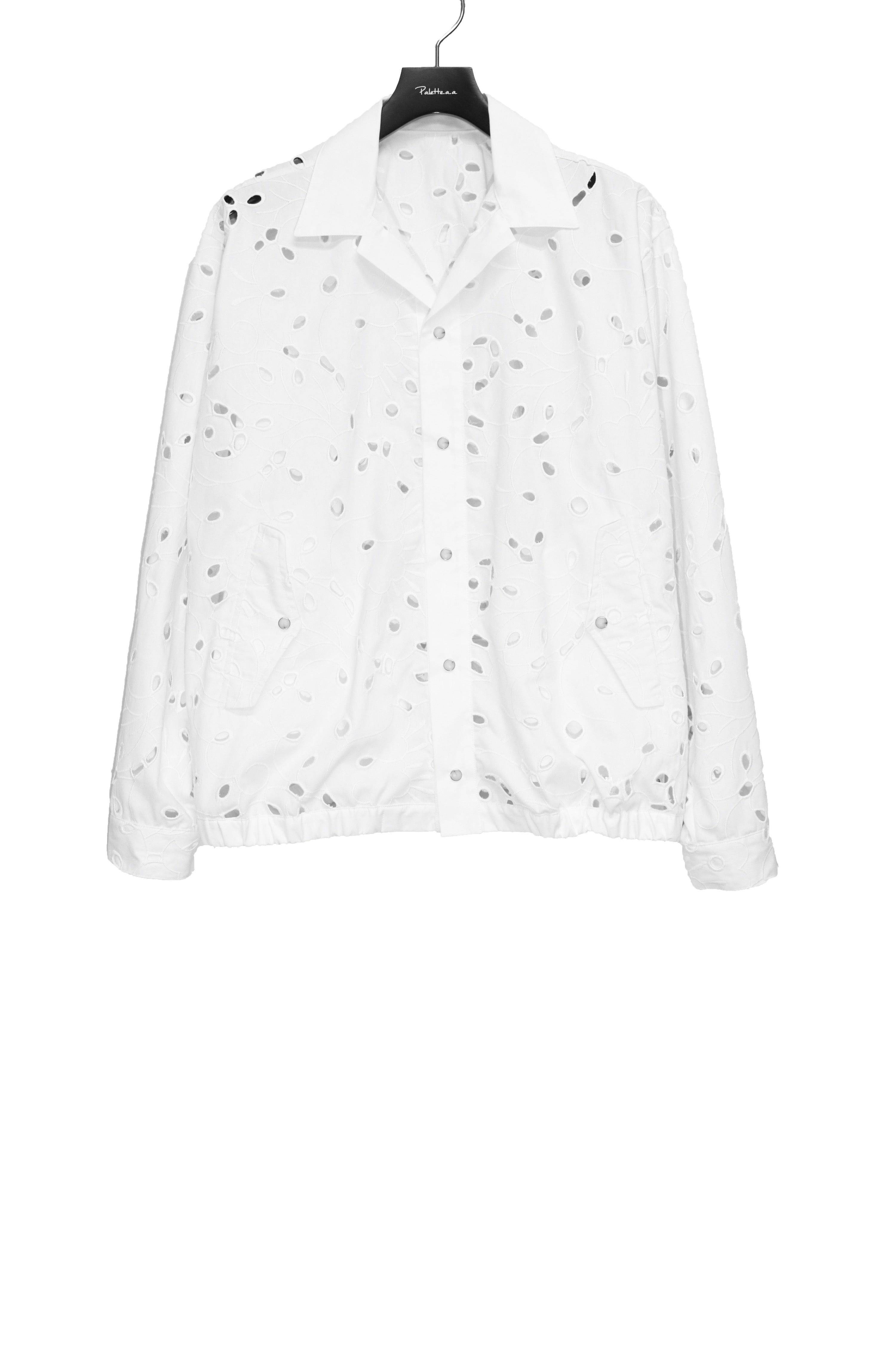 TOGA VIRILIS(トーガ ビリリース)22ssのLace blouson WHITEの通販 ...