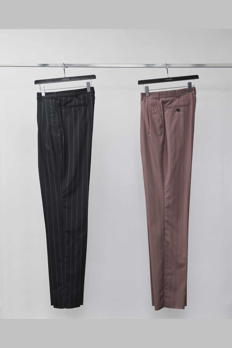 LITTLEBIG(リトルビッグ)の22ss Tucked Tapered Trousers Black