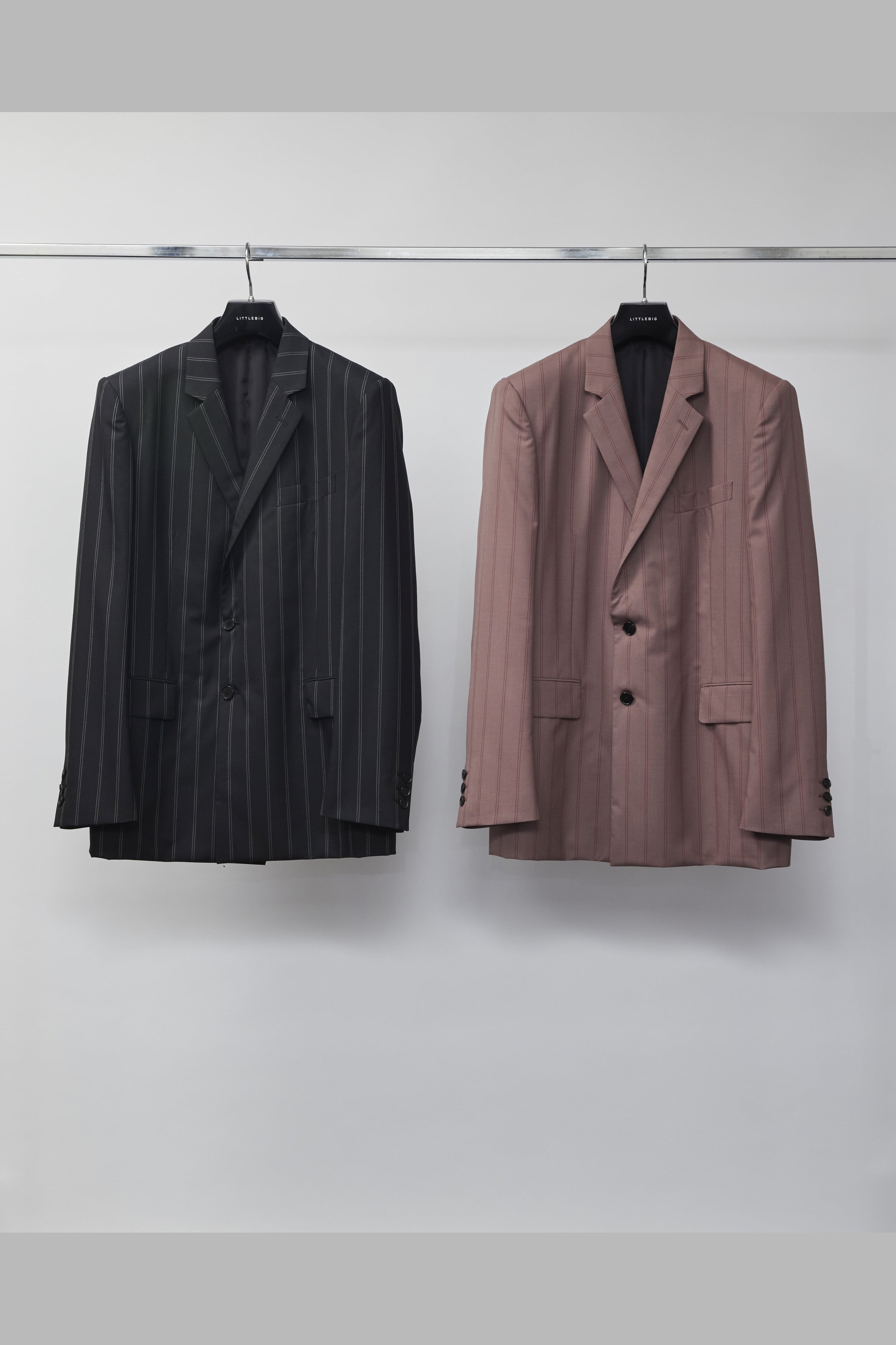 LITTLEBIG(リトルビッグ)のSemi Single Breasted Jacket Blackの通販