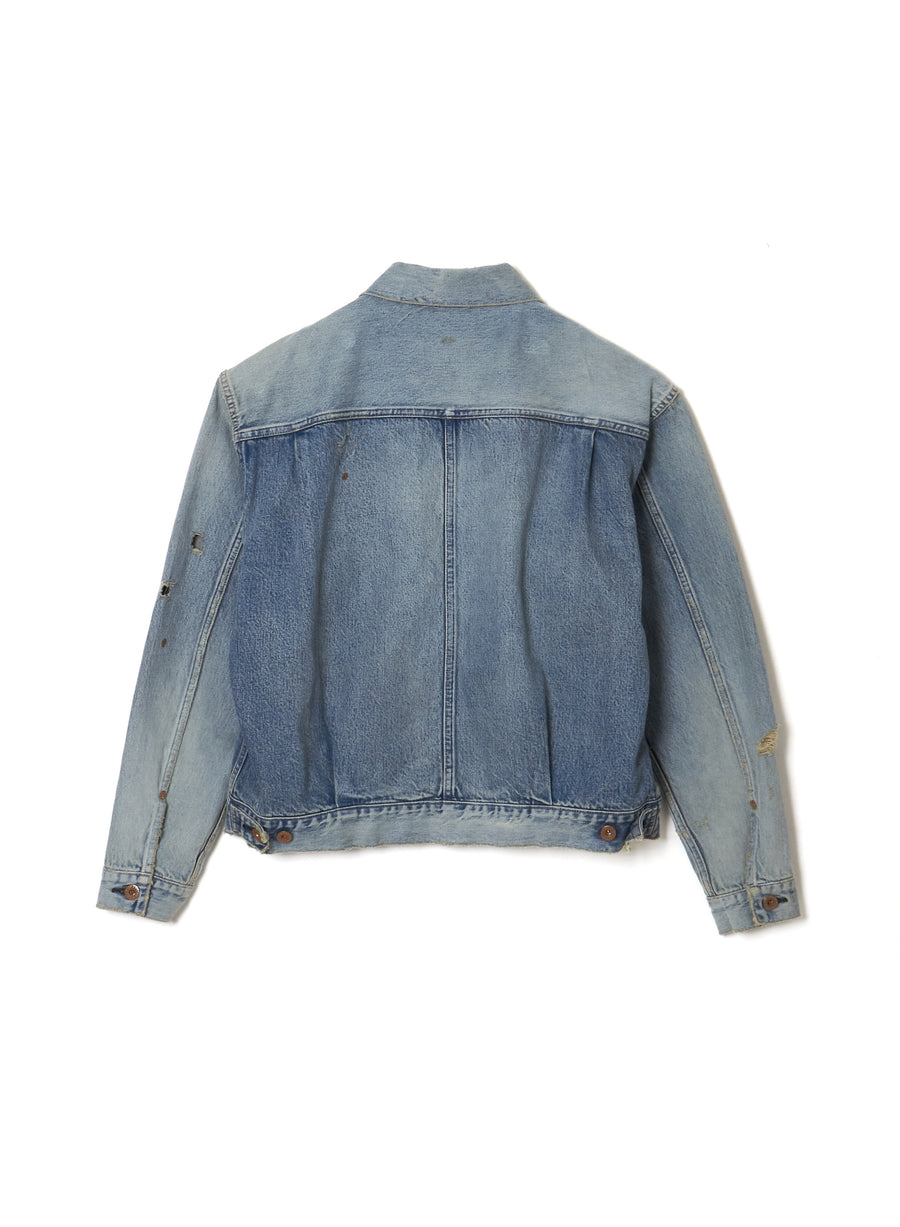 SUGARHILL  FADED 2nd DENIM JACKET PRODUCTED BY UNUSED