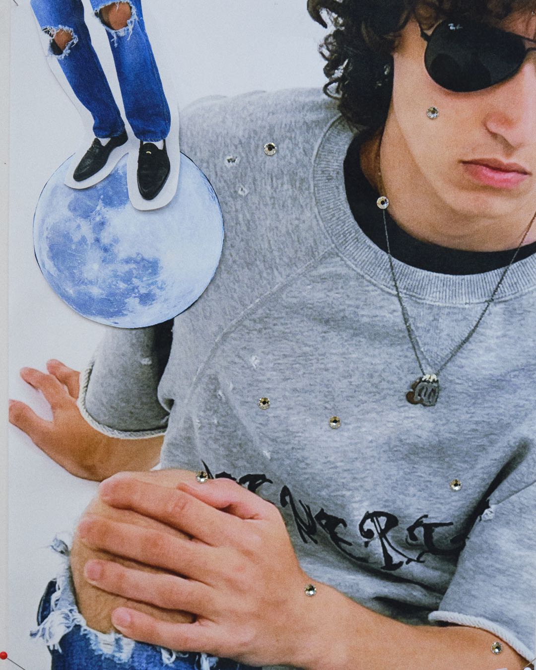 トップス MASU / NEVERLAND SHORT SLEEVE SWEATSHIRT MASU(エムエーエスユー)の