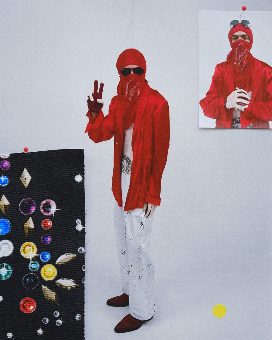 MASU's Inside Out Jacket Red Mail Order | Palette Art Alive online
