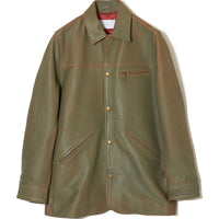 SUGARHILL(シュガーヒル)のGILL LEATHER CAR COAT GREEN GILLの通販
