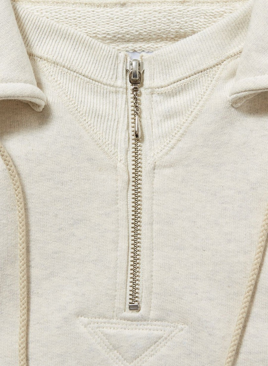 SUGARHILL  ATTACHED ZIP-UP HOODIE(IVORY WHITE)