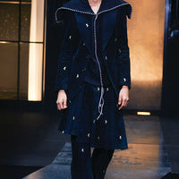 エムエーエスユー　MASU SAILOR HOOD BLOUSON MASU(エムエーエスユー)のSAILOR HOOD SHIRTS BLACKの通販｜PALETTE